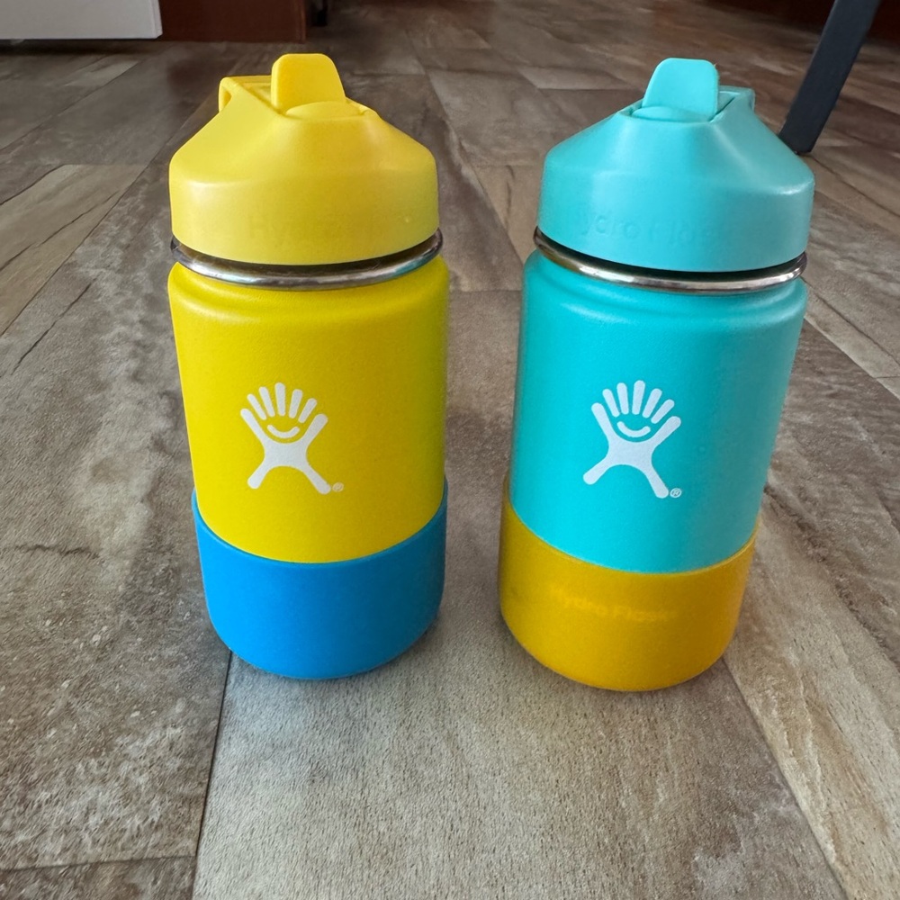 Two 12oz Hydroflasks